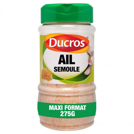 LOT DE 3 - DUCROS - Ail semoule - boite de 275 g