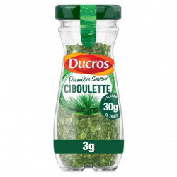 LOT DE 2 - DUCROS - Ciboulette Premiere Saveur - flacon de 2 g