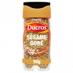 LOT DE 2 - DUCROS - Sésame doré - Epices - flacon de 50 g