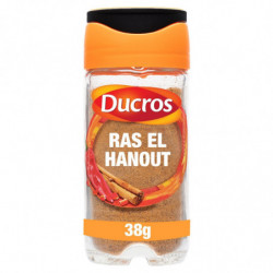 LOT DE 4 - DUCROS - Epices Ras el Hanout - Epices - flacon de 38 g