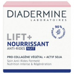 LOT DE 2 - DIADERMINE - Lift + Nourrissant Crème de nuit anti-rides ultra fermeté - flacon de 50 ml