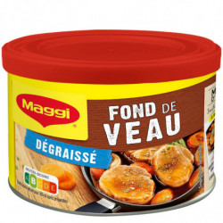 LOT DE 3 - MAGGI - Fond de Veau Dégraissé - Fonds de sauce et Fumets - boite de 100 g