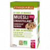 LOT DE 2 - ETHIQUABLE - Muesli Croustillant Chocolat Noir Quinoa Bio - boite de 375 g