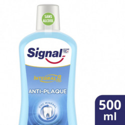 LOT DE 6 - SIGNAL - Integral 8 Anti-Plaque Bain de Bouche - flacon de 500 ml