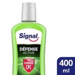 LOT DE 4 - SIGNAL - Bain de Bouche Defense Active - flacon de 400 ml
