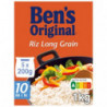 LOT DE 2 - BEN'S ORIGINAL - Riz Long Grain - Cuisson 10 minutes - paquet de 5 x 200 g