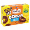 LOT DE 2 - ST MICHEL - Doonuts Gâteaux Nappés Chocolat - boite de 360 g
