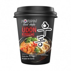 LOT DE 5 - KOREAN FOOD STYLE - Nouilles Udon Kimchi - pot de 173 g