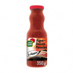 LOT DE 5 - SUZI WAN - Sauce aigre-douce pimentée à dipper - flacon de 350 g