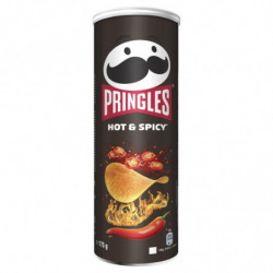 LOT DE 2 - PRINGLES - Chips Tuiles Hot Spicy - boite de 175 g