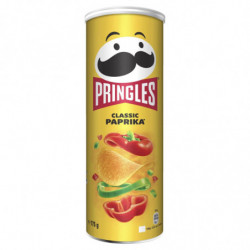 LOT DE 5 - PRINGLES - Chips tuiles Paprika - boîte de 175 g