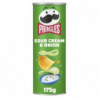 LOT DE 3 - PRINGLES - Chips tuiles Sour Cream Onion crème et oignon - boite de 175 g