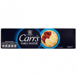 LOT DE 2 - CARR'S - Biscuits apéritifs Table Water - boite de 125 g