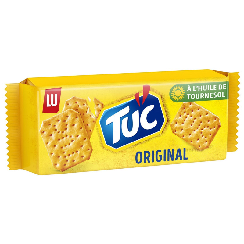 LU - Tuc Original Biscuits apéritifs Crackers - sachet de 100 g