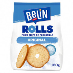 BELIN - Rolls Original fines chips de pain grillé - sachet de 150 g