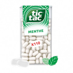 LOT DE 4 - TIC TAC - Bonbons Menthe - boite de 54 g