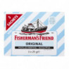 LOT DE 4 - FISHERMAN'S FRIEND - Original Sans Sucres Bonbons Menthol Eucalyptus - boite de 75 g
