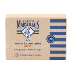 LOT DE 6 - LE PETIT MARSEILLAIS - Savon À L'Ancienne Brut Mains Et Corps - savon de 300 g