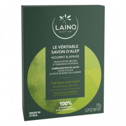 LOT DE 6 - LAINO - Le Véritable Savon d'Alep Nourrit  Apaise - savon de 150 g