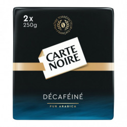 CARTE NOIRE - Café Moulu Décaféiné - paquet de 500 g