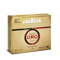LOT DE 3 - LAVAZZA - Qualità Oro Café moulu - paquet de 500 g
