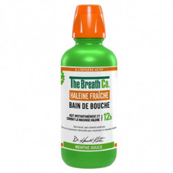 THE BREATHCO - Haleine Fraîche Menthe Douce Bain de Bouche - bouteille de 500 ml