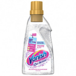 LOT DE 4 - VANISH - Oxi Action Gel Booster De Blancheur Détachant Textile - flacon de 750 ml