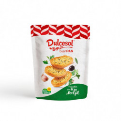 DULCESOL - Pain grillé Ail et Persil - sachet de 160 g