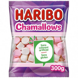 LOT DE 2 - HARIBO - Bonbons Chamallows - paquet de 300 g