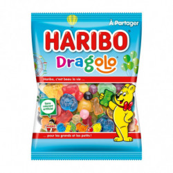 LOT DE 3 - HARIBO - Bonbons Dragolo - sachet de 300 g