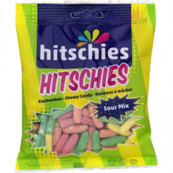 HITSCHIES - Bonbons à mâcher Sour Mix - paquet de 140 g