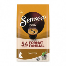 SENSEO - Café dosettes Doux - paquet de 54 dosettes