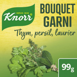 LOT DE 3 - KNORR - Bouillon Bouquet Garni Thym Persil Laurier - boite de 99 g