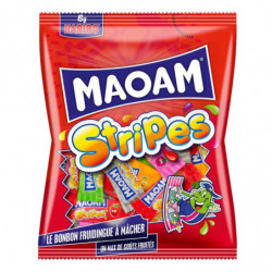 LOT DE 5 - MAOAM - Bonbons Stripes - paquet de 250 g
