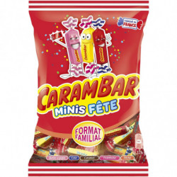 LOT DE 5 - CARAMBAR - Minis Fête Bonbons - sachet de 326 g