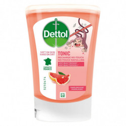 LOT DE 6 - DETTOL - No-Touch Savon liquide Pamplemousse - recharge de 250 ml
