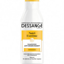 LOT DE 5 - DESSANGE - Shampoing Nutri-Extrême Anti-Déssèchement Cheveux Secs -  flacon de 250 ml