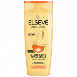 LOT DE 6 - ELSEVE - Shampooing Réparateur Pour Cheveux Agressés Et Cassants - flacon de 350 ml