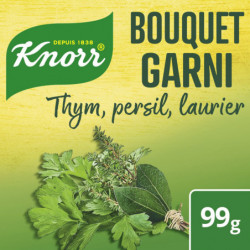 LOT DE 4 - KNORR - Bouillon Bouquet Garni Thym Persil Laurier - boite de 99 g