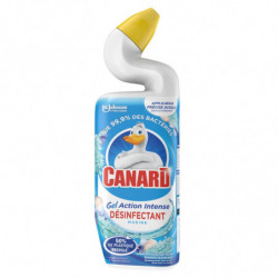 LOT DE 3 - CANARD WC - Gel Wc Désinfectant Marine Action Intense - flacon de 750 ml