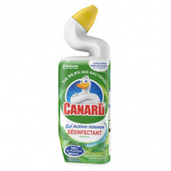 LOT DE 2 - CANARD WC - Gel Wc Désinfectant Fresh Action Intense - flacon de 750 ml