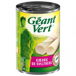 LOT DE 3 - GEANT VERT - Cur de palmiers - boite de 220 g net égoutté