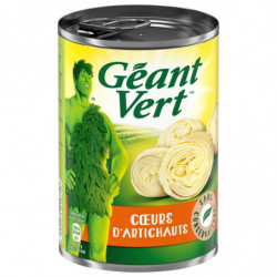 GEANT VERT - Curs d'artichauts - boite de 240 g net égoutté