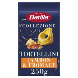 LOT DE 3 - BARILLA - Pâtes Tortellini Jambon Fromage - paquet de 250 g