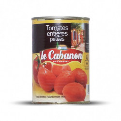 LOT DE 3 - LE CABANON - Tomates entières pelées - boite de 238 g net égoutté
