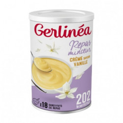 LOT DE 3 - GERLINEA - Crème Repas minceur Vanille - boite de 18 repas - 540 g