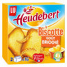 LOT DE 6 - HEUDEBERT - Biscottes goût Brioché - boîte de 32 tranches - 290 g