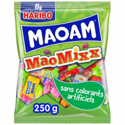 LOT DE 4 - MAOAM - Bonbons MaoMixx - paquet de 250 g