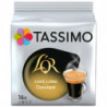 LOT DE 3 - TASSIMO - L'OR café Long Classique Compatibles Tassimo - paquet de 16 dosettes