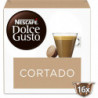 LOT DE 2 - NESCAFE DOLCE GUSTO - Cortado Café capsules Compatible Dolce Gusto - boite de 16 Capsules